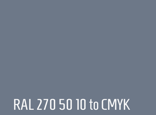 RAL 270 50 10 to CMYK