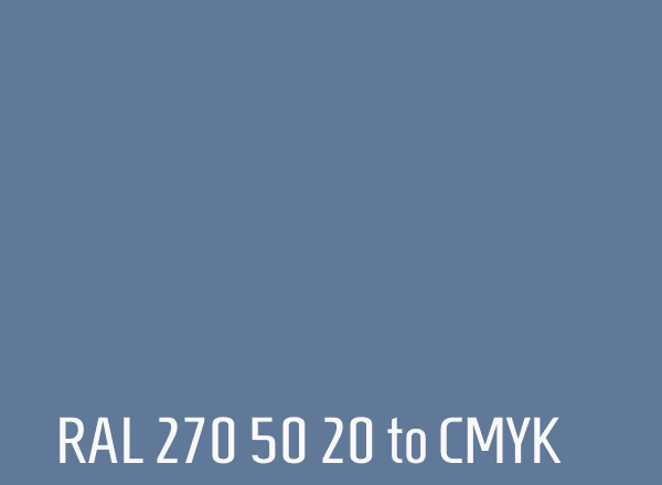 RAL 270 50 20 to CMYK