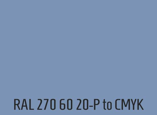 RAL 270 60 20-P to CMYK