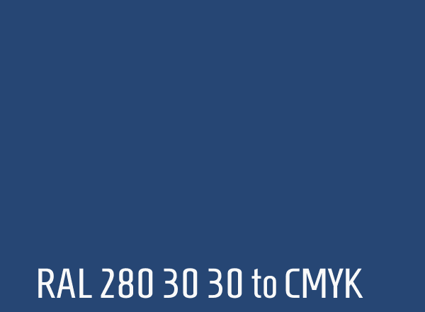 RAL 280 30 30 to CMYK