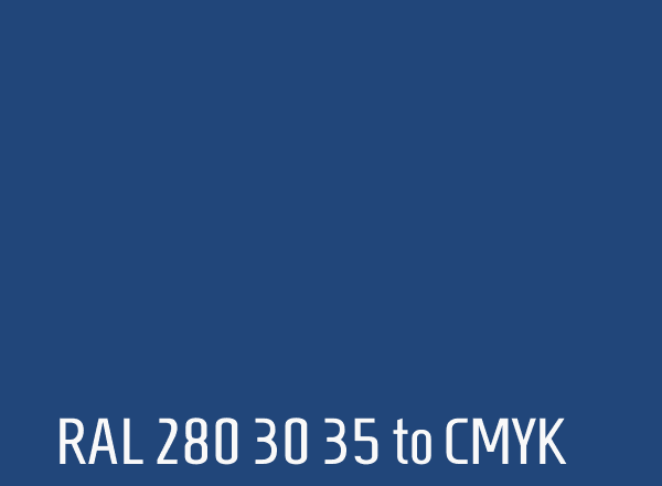 RAL 280 30 35 to CMYK