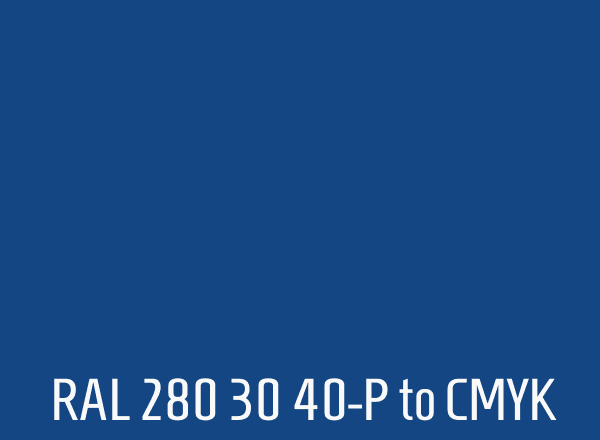 RAL 280 30 40-P to CMYK