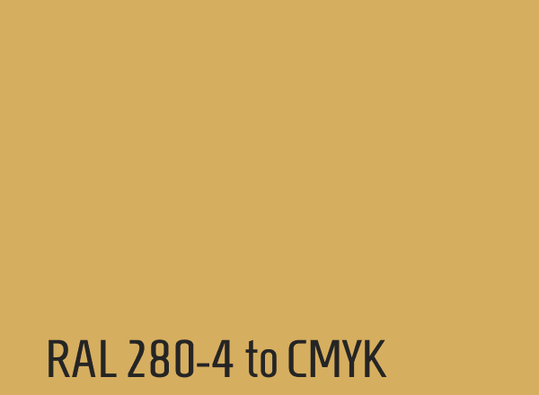 RAL 280-4 to CMYK