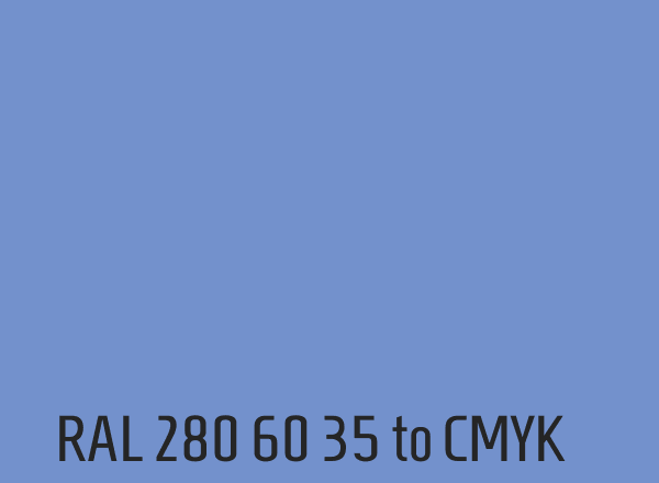 RAL 280 60 35 to CMYK
