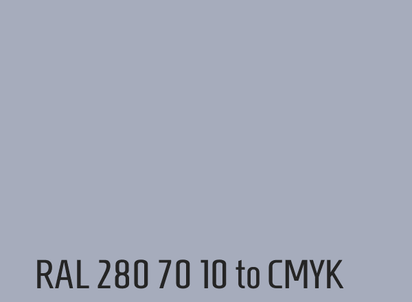 RAL 280 70 10 to CMYK