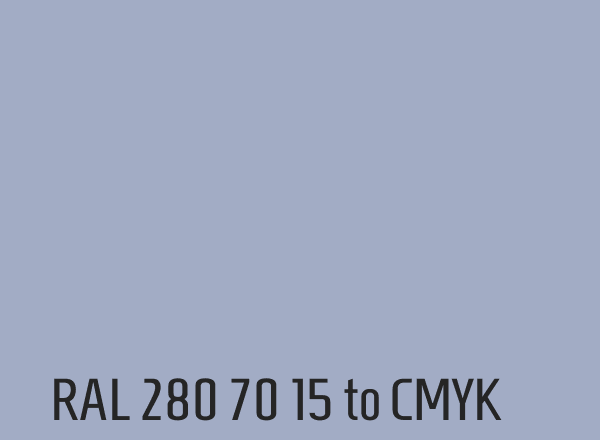 RAL 280 70 15 to CMYK
