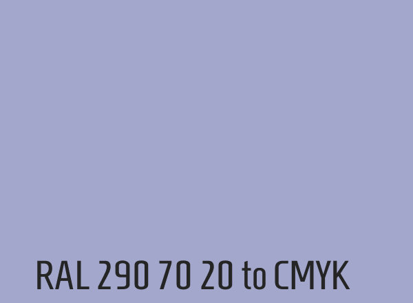 RAL 290 70 20 to CMYK
