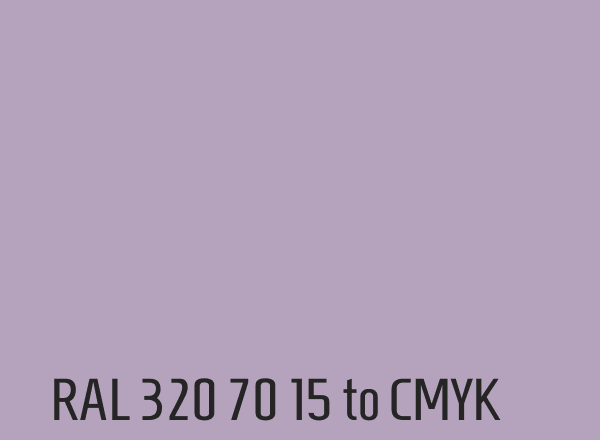 RAL 320 70 15 to CMYK