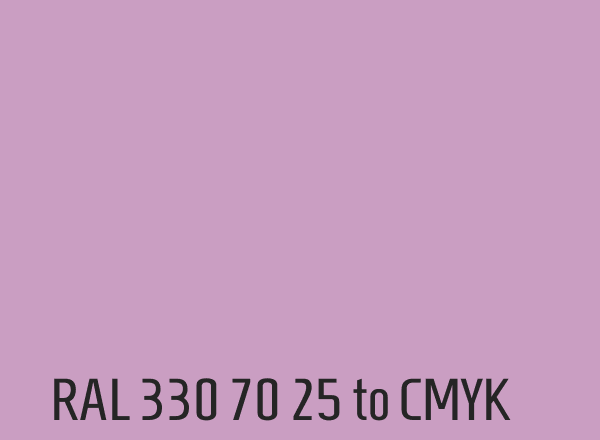 RAL 330 70 25 to CMYK