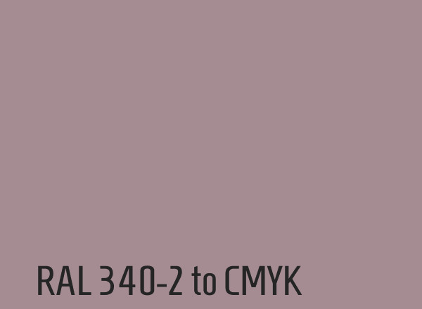 RAL 340-2 to CMYK