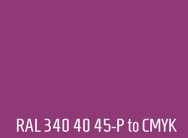 RAL 340 40 45-P to CMYK