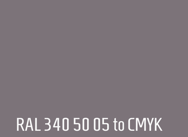 RAL 340 50 05 to CMYK
