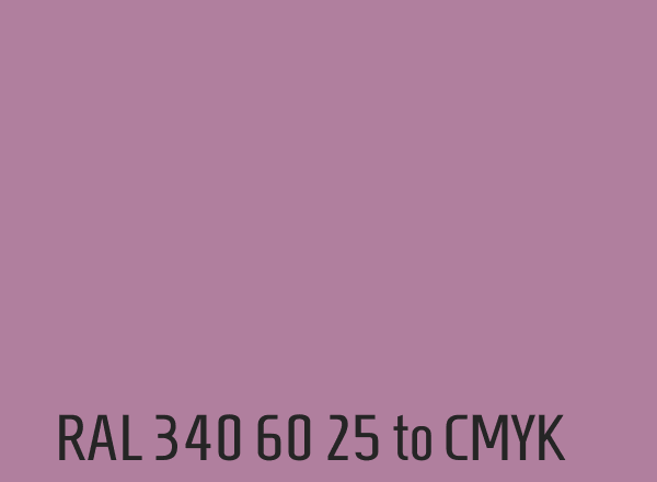 RAL 340 60 25 to CMYK