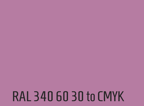 RAL 340 60 30 to CMYK
