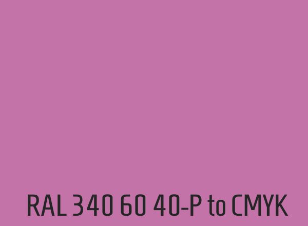 RAL 340 60 40-P to CMYK