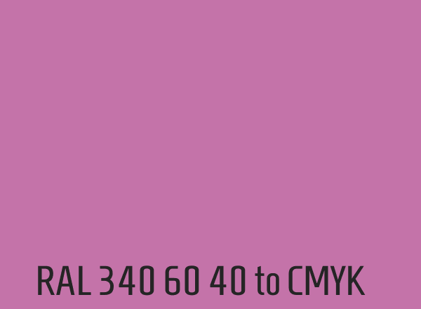 RAL 340 60 40 to CMYK
