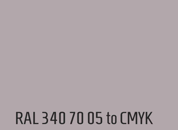 RAL 340 70 05 to CMYK