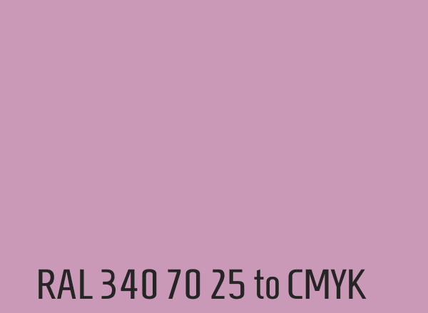 RAL 340 70 25 to CMYK