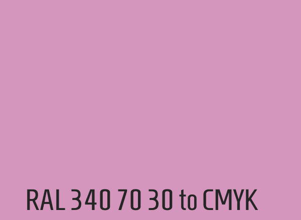 RAL 340 70 30 to CMYK