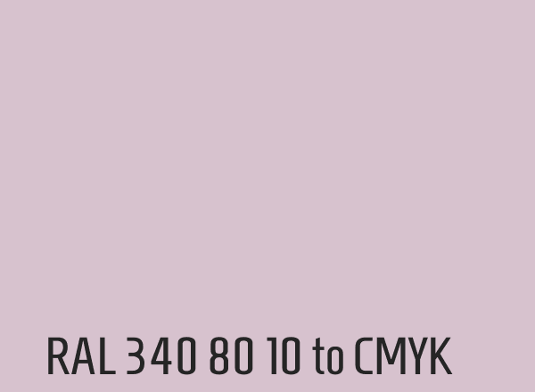 RAL 340 80 10 to CMYK