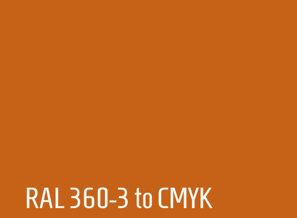 RAL 360-3 to CMYK