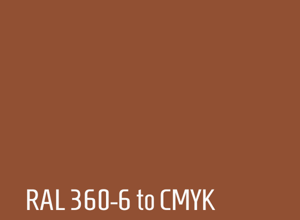 RAL 360-6 to CMYK