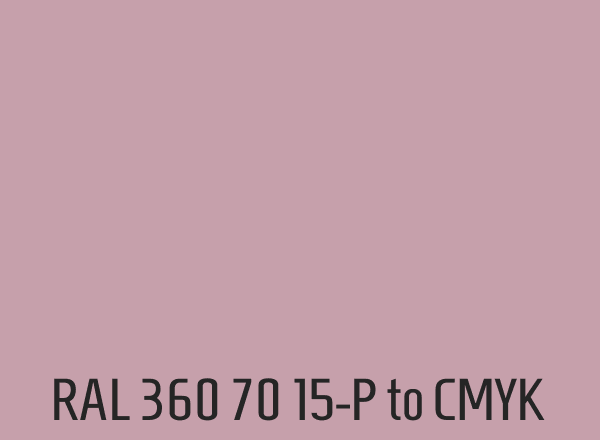 RAL 360 70 15-P to CMYK