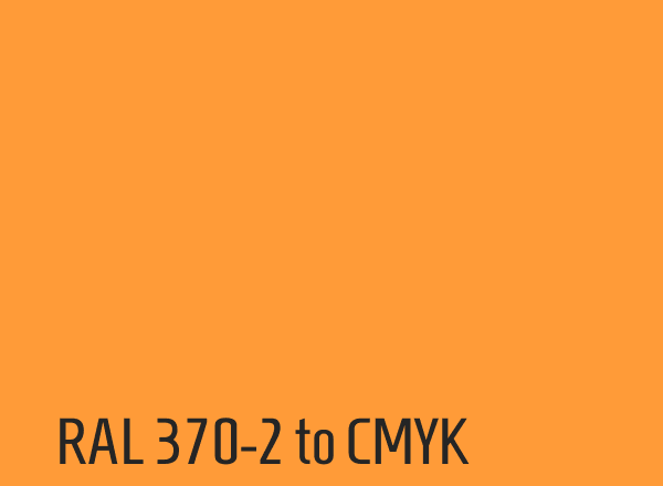 RAL 370-2 to CMYK