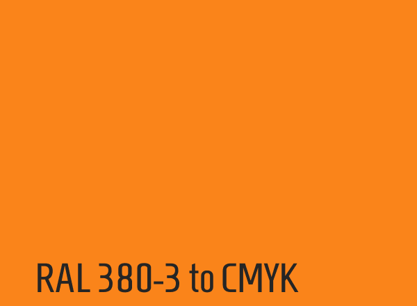 RAL 380-3 to CMYK