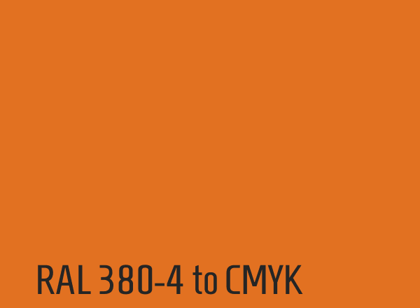 RAL 380-4 to CMYK