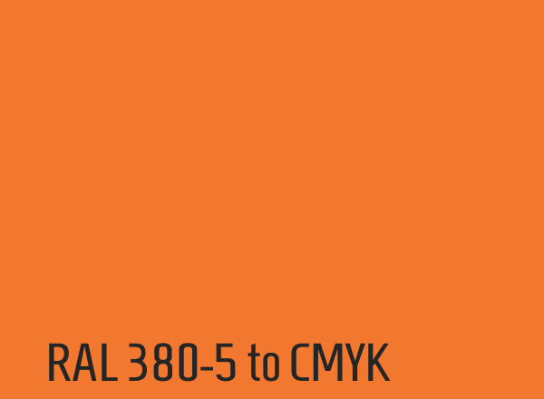 RAL 380-5 to CMYK