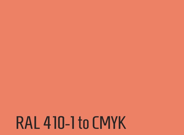 RAL 410-1 to CMYK