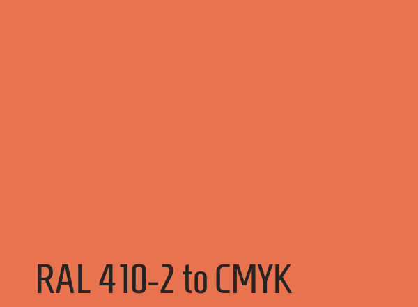 RAL 410-2 to CMYK