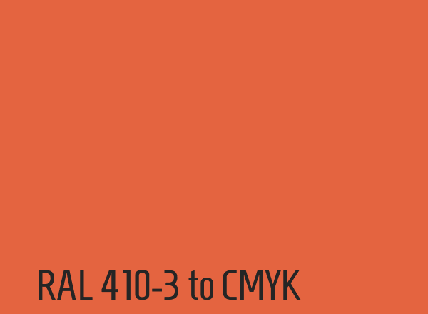 RAL 410-3 to CMYK