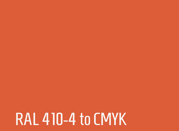 RAL 410-4 to CMYK