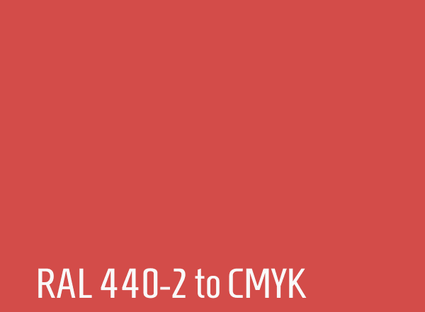 RAL 440-2 to CMYK