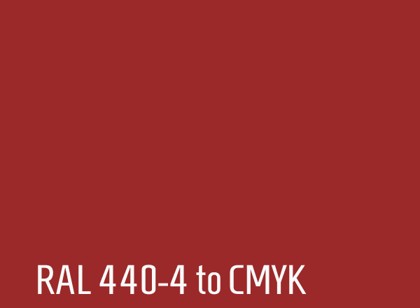 RAL 440-4 to CMYK