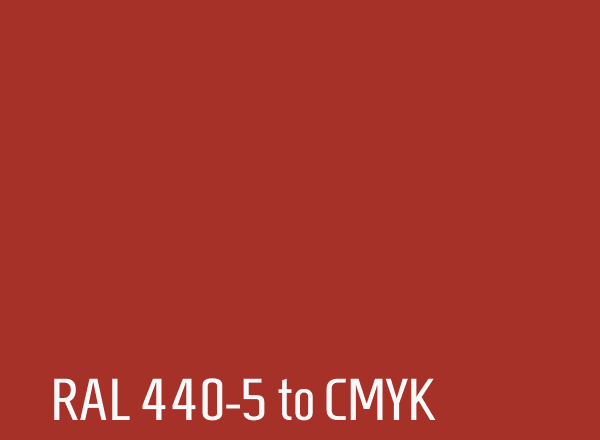 RAL 440-5 to CMYK
