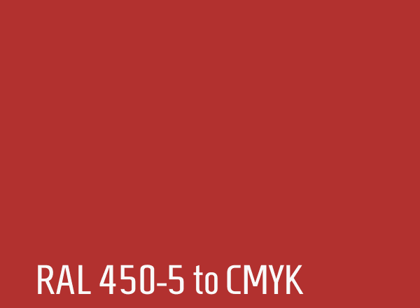 RAL 450-5 to CMYK