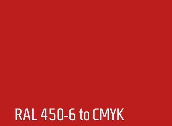 RAL 450-6 to CMYK