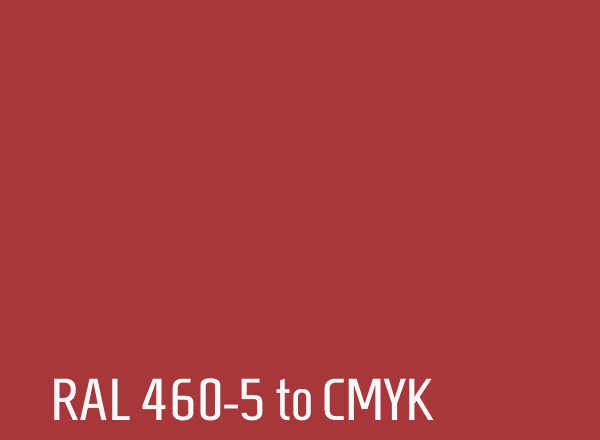 RAL 460-5 to CMYK