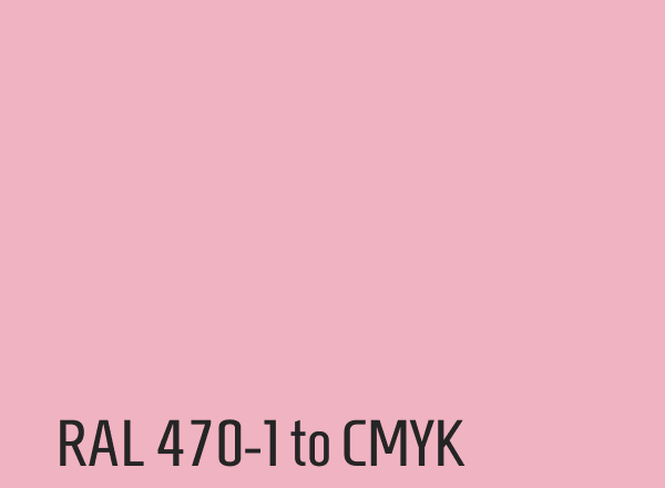RAL 470-1 to CMYK