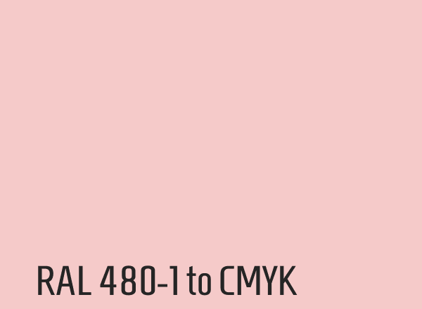 RAL 480-1 to CMYK