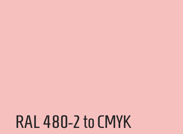 RAL 480-2 to CMYK