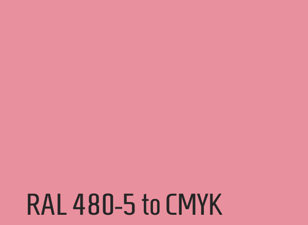 RAL 480-5 to CMYK