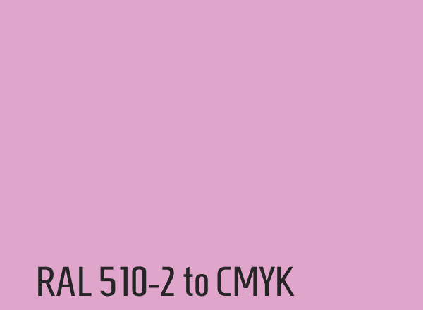 RAL 510-2 to CMYK