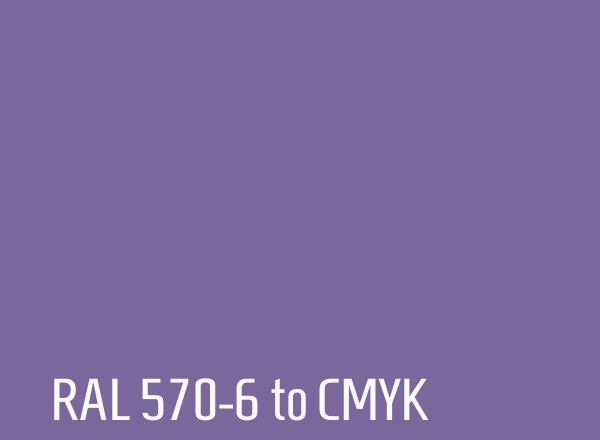 RAL 570-6 to CMYK