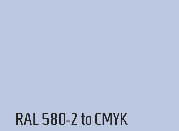RAL 580-2 to CMYK