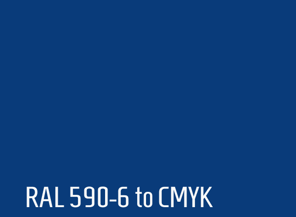 RAL 590-6 to CMYK