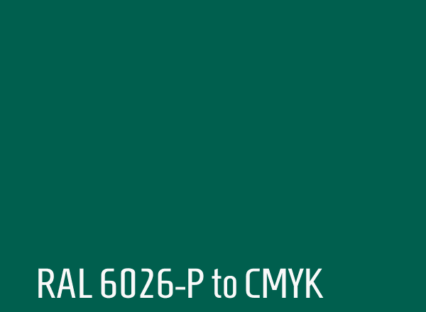 RAL 6026-P to CMYK